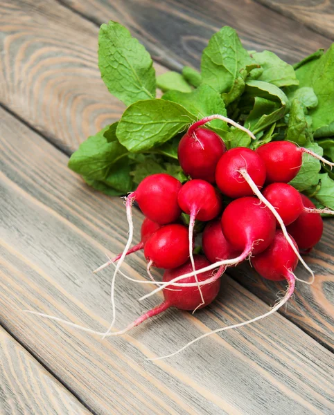 Świeże rzodkiewki organicznych — Zdjęcie stockowe