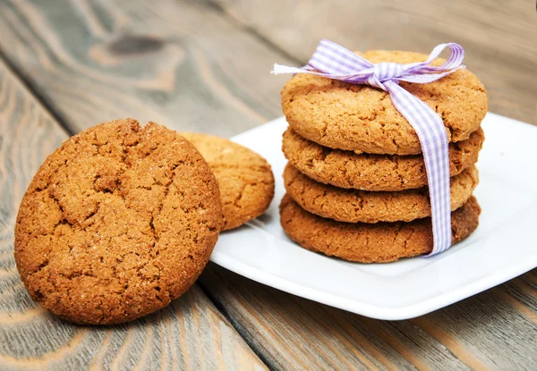 Biscotti di farina d'avena — Foto Stock