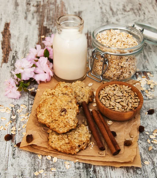 Galletas de avena — Foto de Stock