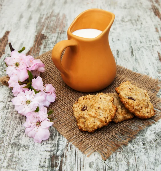 Haferflockenkekse — Stockfoto