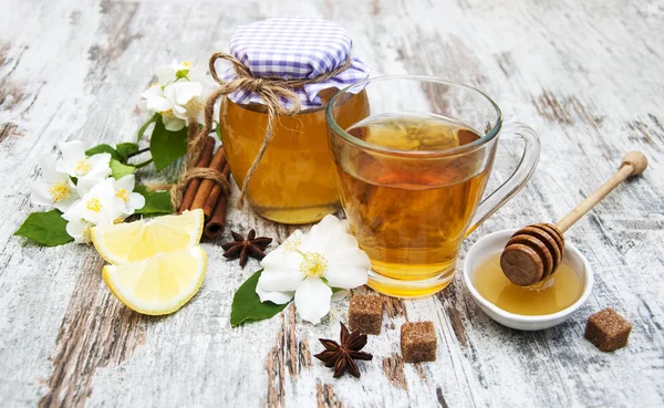 Jasmin tea — Stock Photo, Image