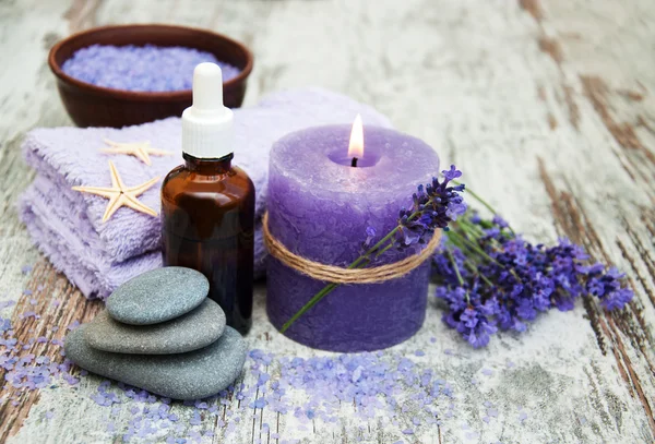 Lavender spa — Stock Photo, Image