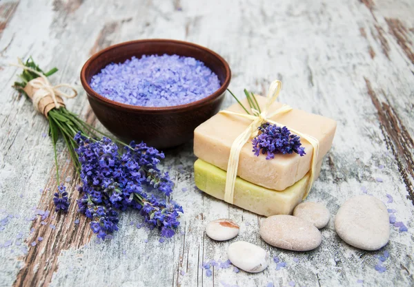 Lavanda spa — Foto de Stock