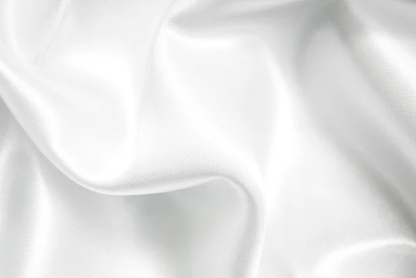 Λευκό φόντο μεταξιού — Φωτογραφία Αρχείου