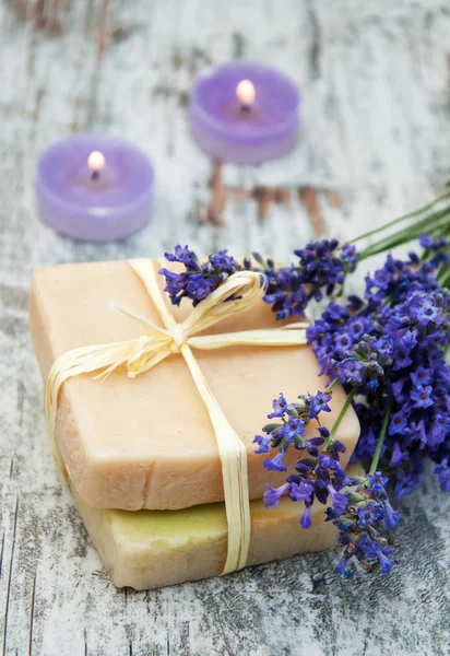 Spa de lavanda — Fotografia de Stock