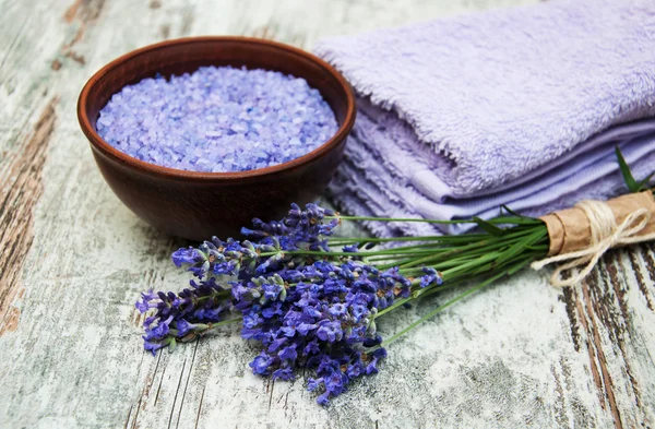 Lavendel spa — Stockfoto