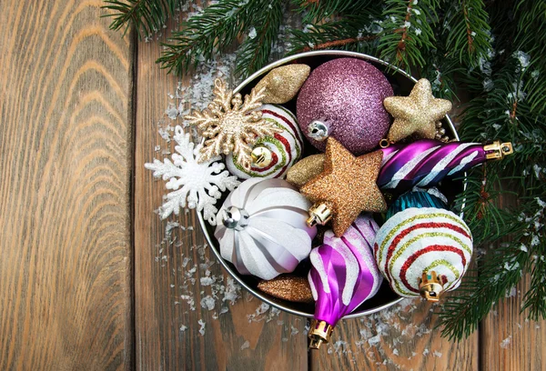 Baubles decorazione di Natale — Foto Stock