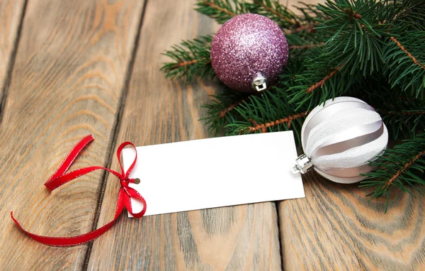 Greeting card for christmas — Stock Photo, Image