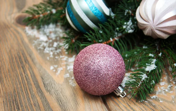 Boules de décoration de Noël — Photo