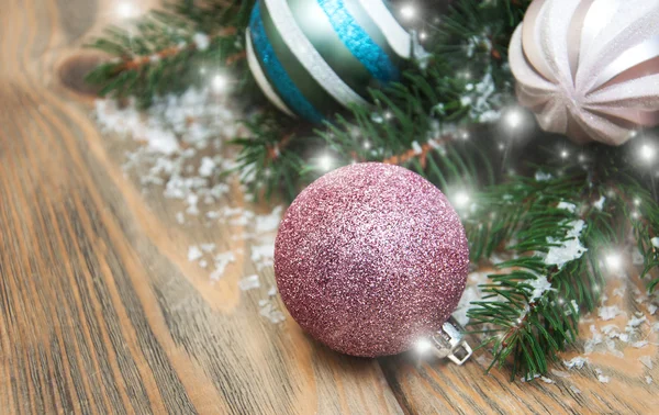 Christmas decoration baubles — Stock Photo, Image