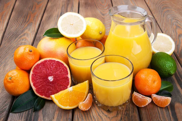 Fresh citrus juice — Stock Photo, Image