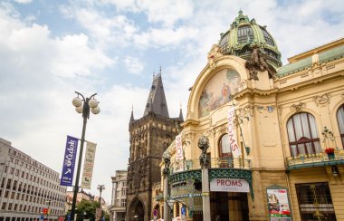 Belediye Binası ve onların art nouveau cepheler