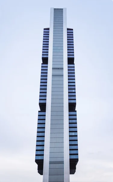 Cuatro torres-zakenwijk (ctba) met gebouw wolkenkrabber — Stockfoto