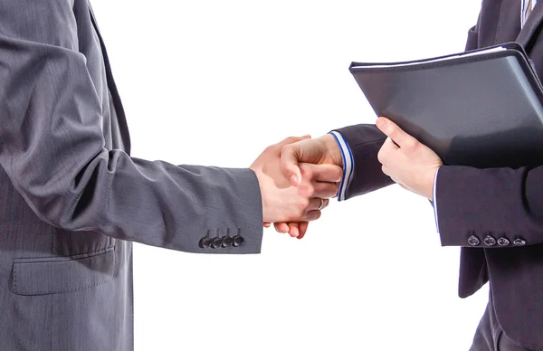 Business handshake for a closing deal — Stock Photo, Image