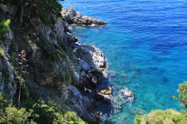 Rock wall dubrovnik, Kroatien — Stockfoto