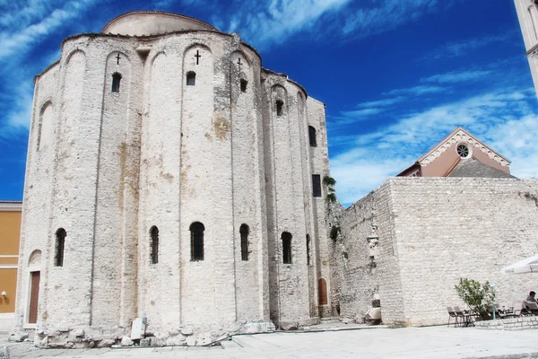 Kerk van Sint donatus in zadar, Kroatië — Stockfoto