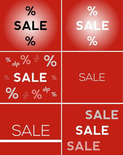 Ціна продажу набір для купівлі знижок — стоковий вектор