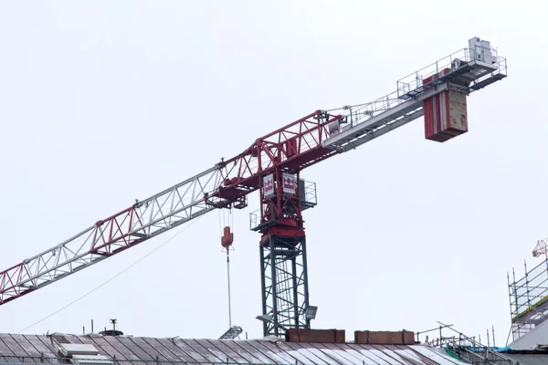 Construction cranes — Stock Photo, Image