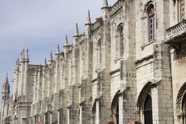 Lizbon Nisan 2015: Jeronimos Monastery Lizbon, Portekiz