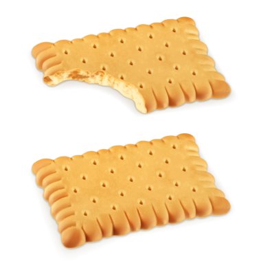 Çikolatalı kurabiye, vektör simgesi