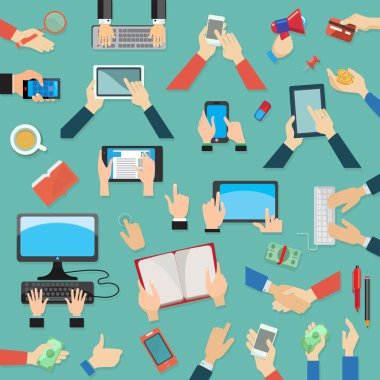 El takımı, düz dizayn.