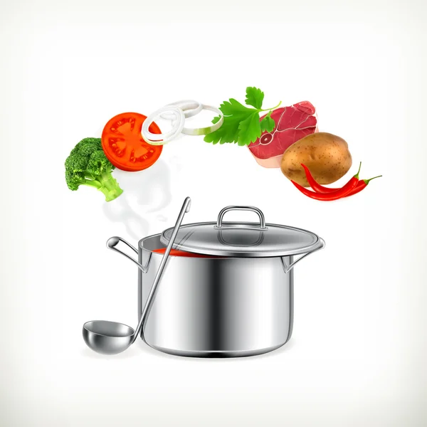 Cooking, vector — Stock Vector