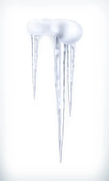 冰柱，矢量对象 — 图库矢量图片