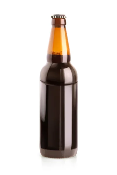 Пиво в бутылке, векторный объект — стоковый вектор