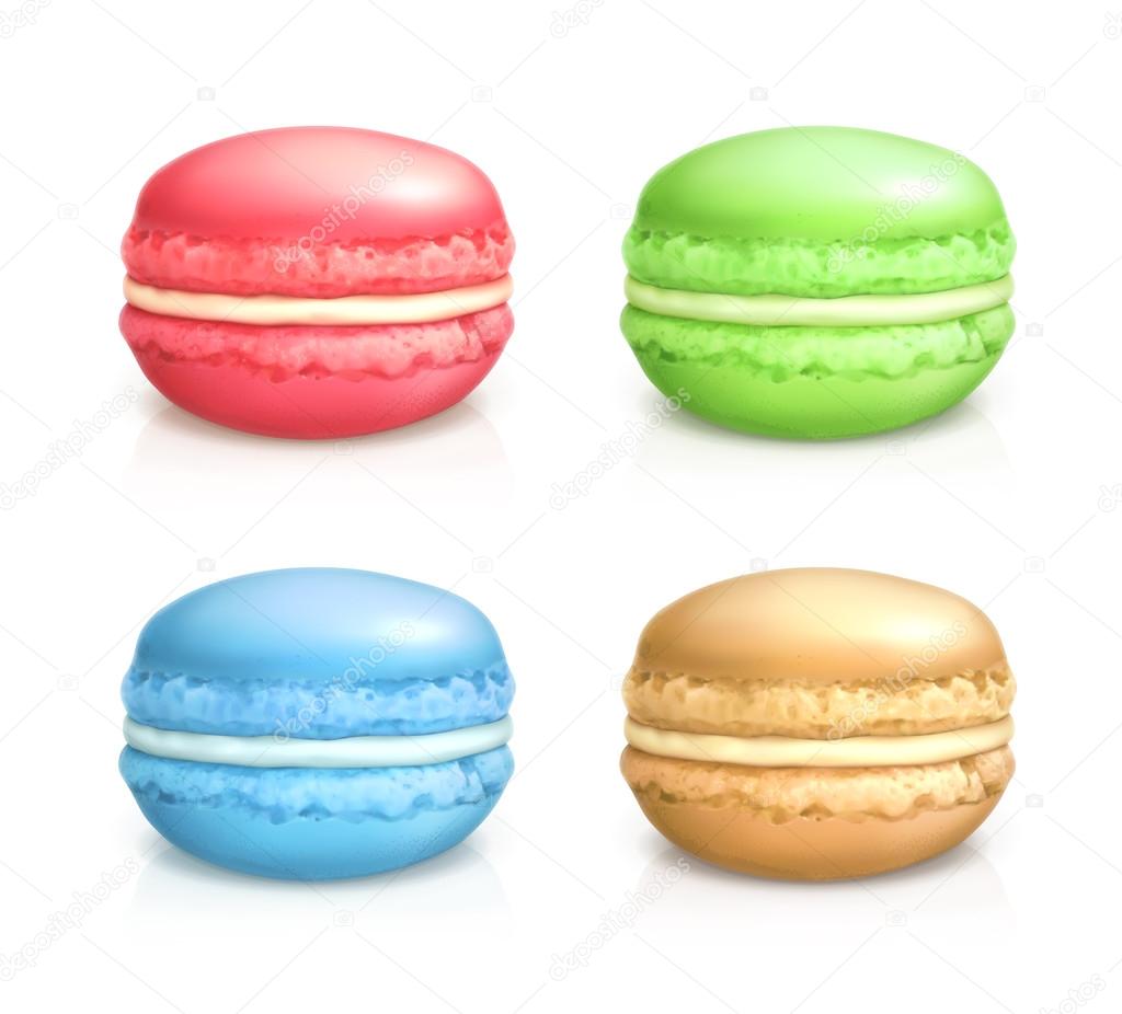 Macarons vector