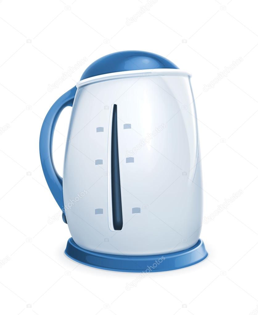 White Electric kettle