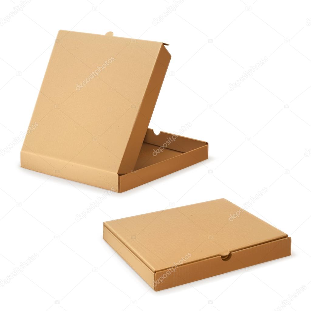 Cardboard box for pizza