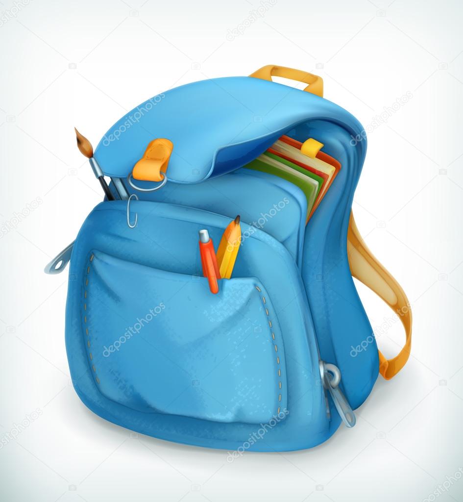 School Book Bag Vector  School Bag Icon Png Transparent PNG  400x400   Free Download on NicePNG