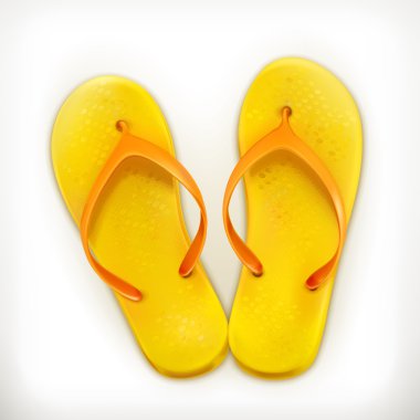 Sarı flip flop
