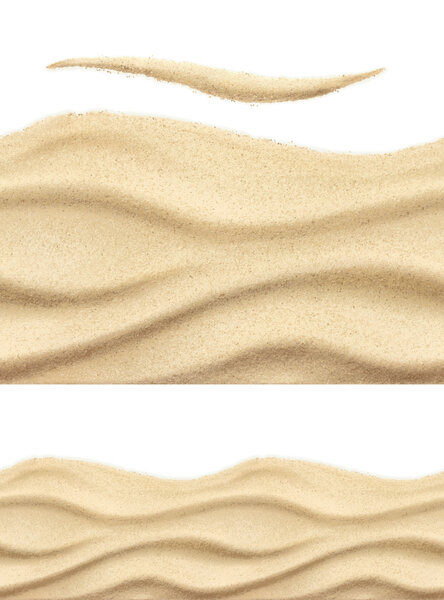Sea sand, seamless patterns