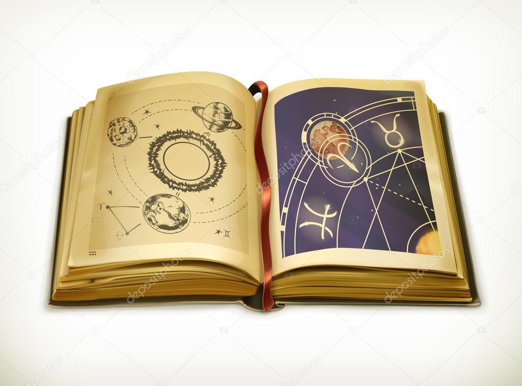 Old astrology book