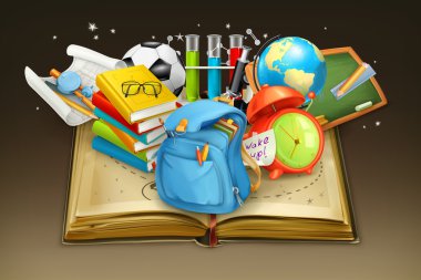 Okul ve kitap, arka plan