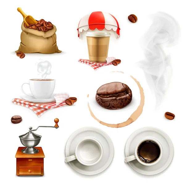 Coffee, icon  elements — Stock Vector