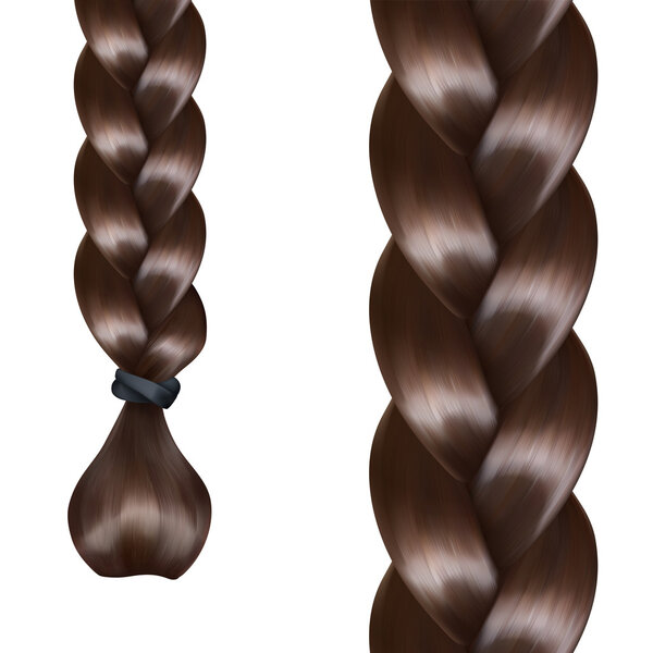 French braid,   pattern