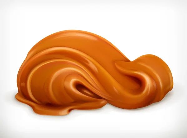 Icône Caramel doux — Image vectorielle