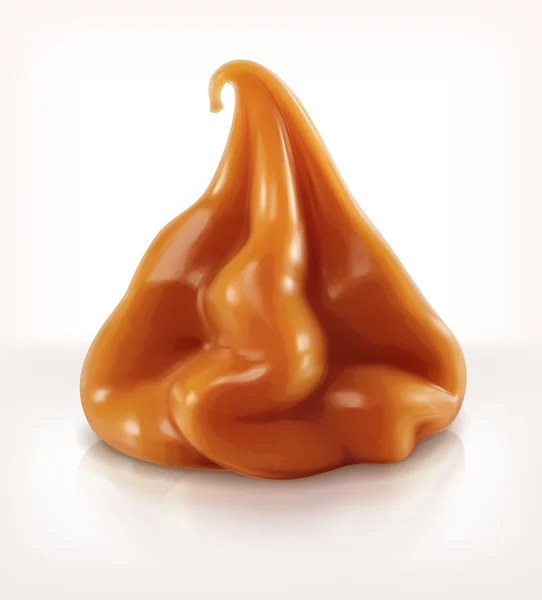 Icône Caramel doux — Image vectorielle