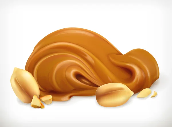 Икона арахисового масла — стоковый вектор