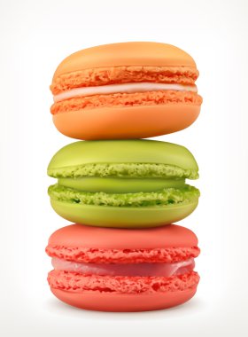 Macarons, vektör simgesi