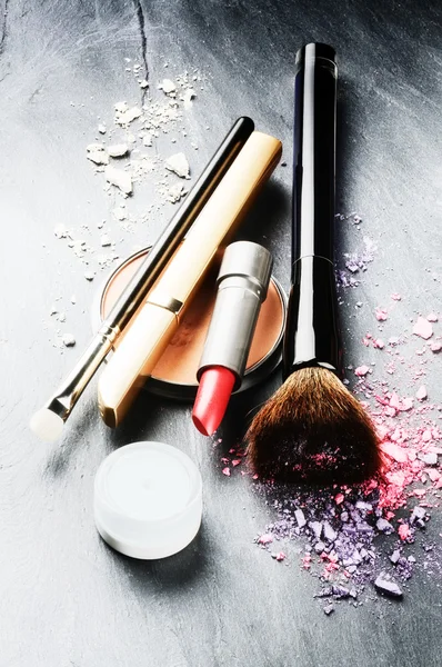 Verschillende make-up producten — Stockfoto