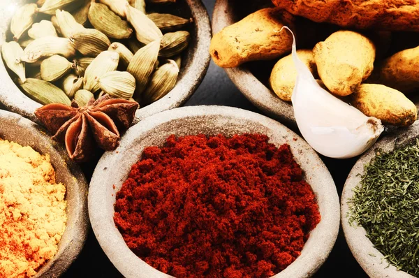 Colorful mix of spices — Stock Photo, Image