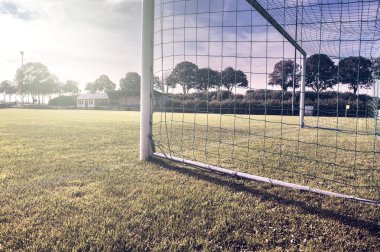 Yaz alan futbol gol