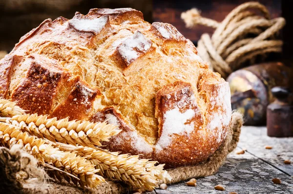 Frissen sült kenyér kenyér — Stock Fotó