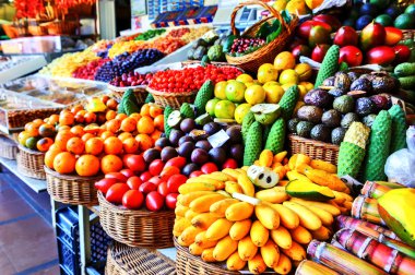 Mercado Dos Lavradores taze egzotik meyve