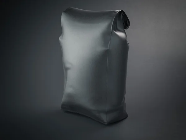 Black lunch bag. 3d rendering — Stock Photo, Image