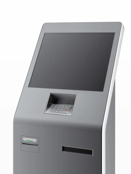 Сучасні банкомат — стокове фото