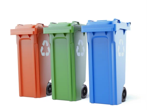 Recycle bins — Stock Photo, Image